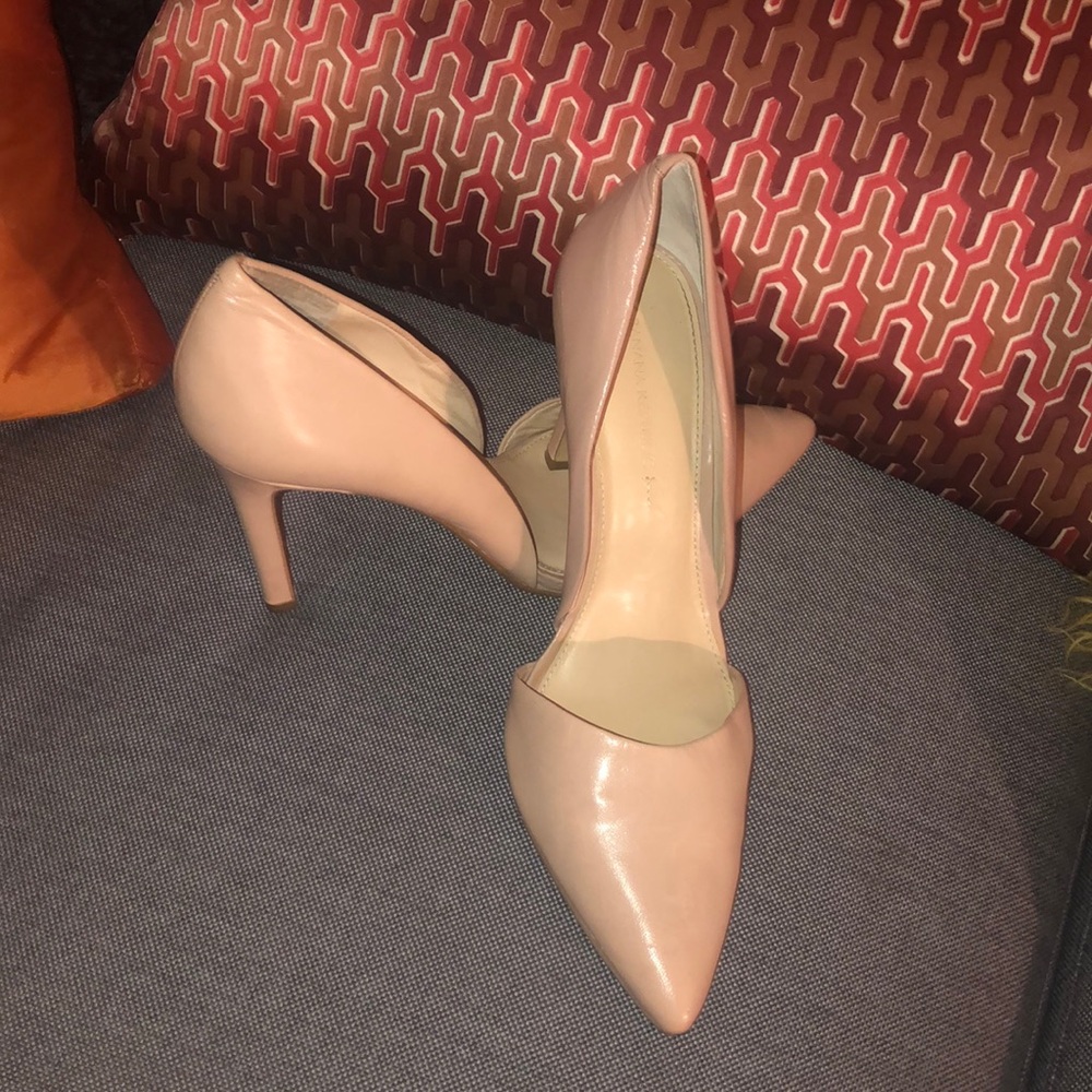 Nude Blush Cut Out Heels